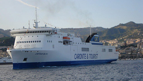 caronte e tourist imbarco messina